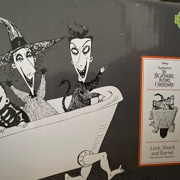 Scentsy Accents Nightmare Before Christmas Lock Shock And Barrel